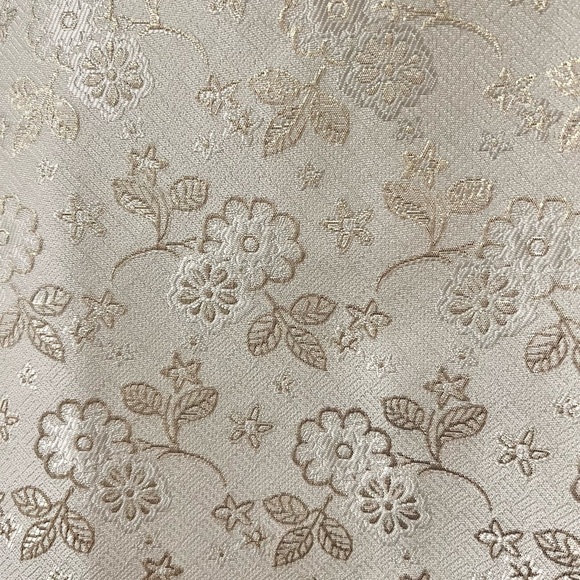 Chic Rachel Zoe Metallic Floral Cream Dress for little girls size 5. - Picture 4 of 4